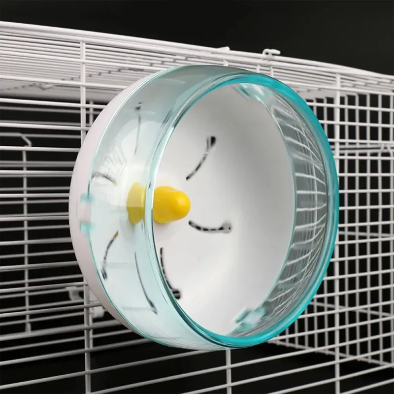 Silent Transparent Hamster Wheel 5