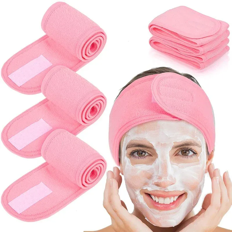 Terry Cloth Facial Spa Headband 2