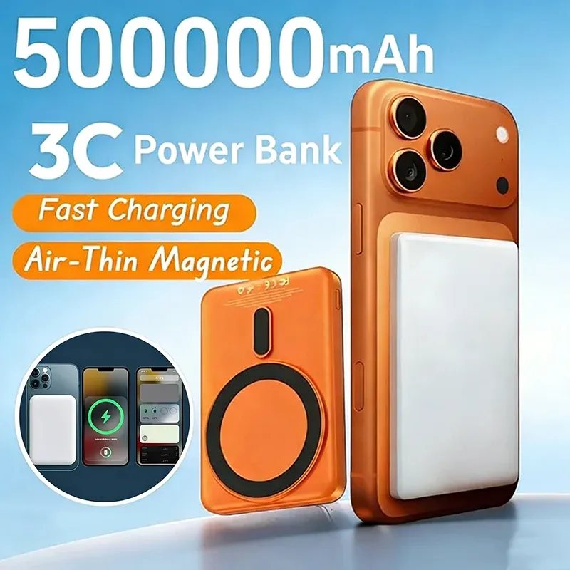 50000mAh Magnetic Power Bank PD 22.5W 1