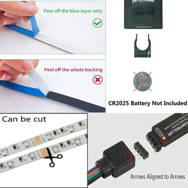 RGB LED Strip with App Control 3