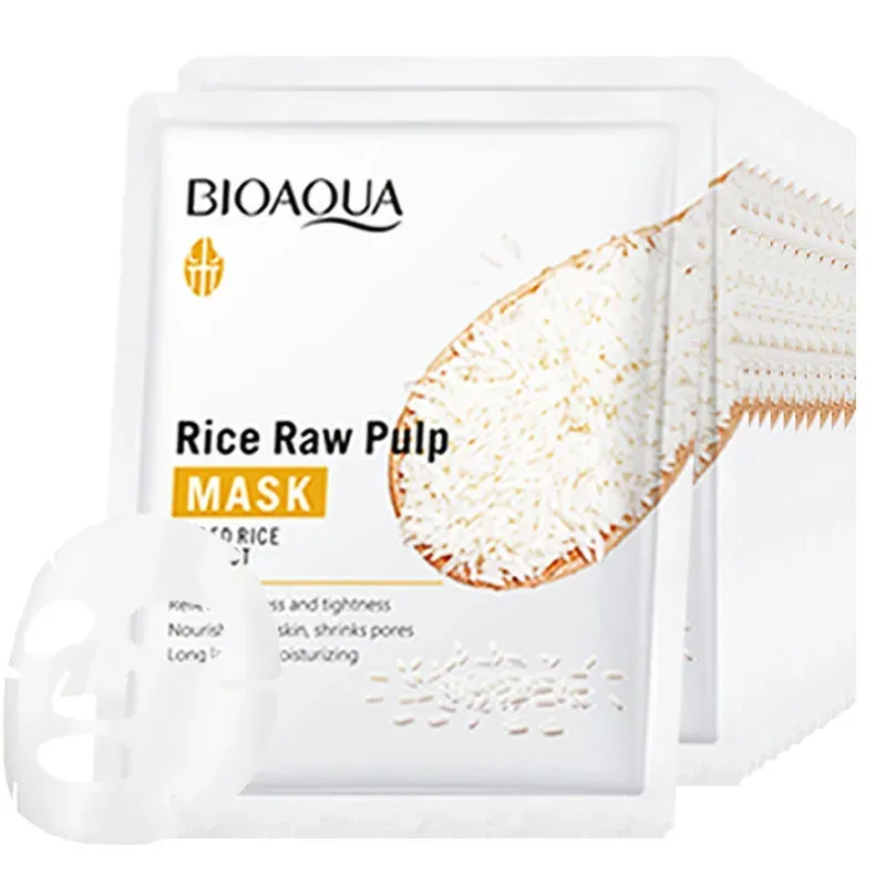 BIOAQUA Rice Facial Masks 10pcs 1
