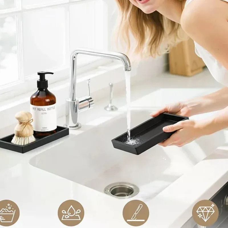 Marble Silicone Aromatherapy Tray 1
