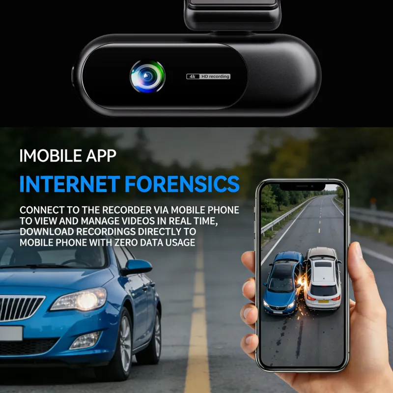 4K WiFi Dual Dash Cam with Night Vision 4