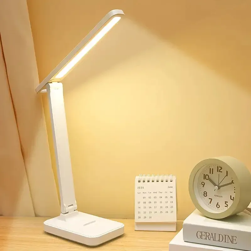 Foldable LED Desk Lamp Touch Dimmable 4