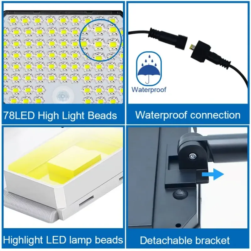 234 LED Solar Motion Sensor Lights 6