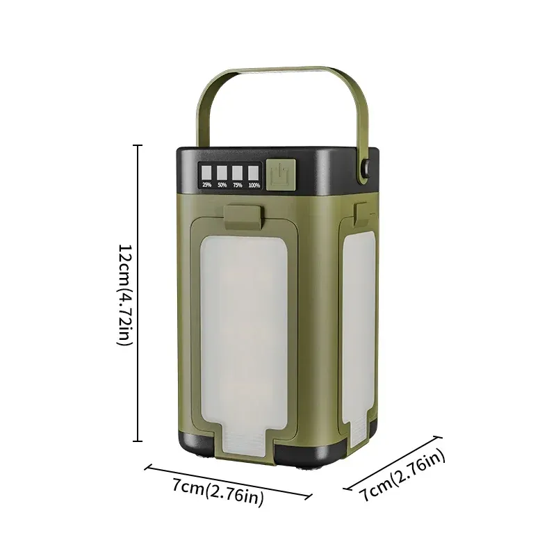 Solar Camping Light with Power Bank 4