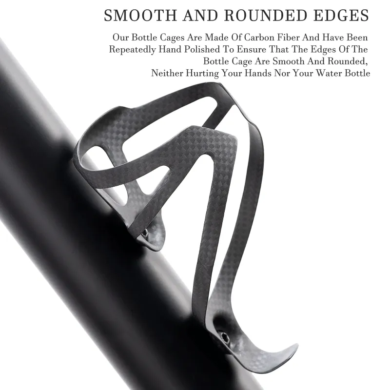 3K Carbon Fiber Bike Bottle Cage 2