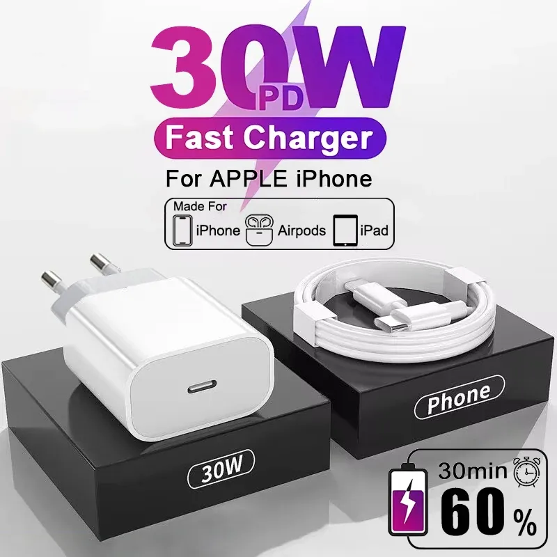 Apple 30W Type-C швидкий зарядний пристрій 1