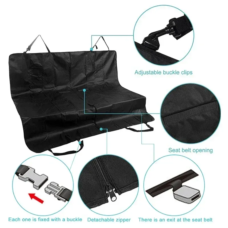 Waterproof Dog Car Seat Cover Hammock 5