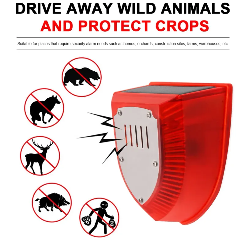 Solar Security Alarm Lights 2