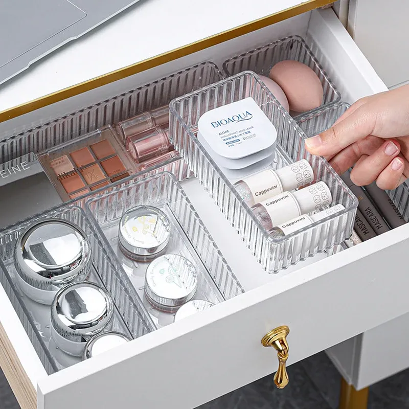 Clear Acrylic Drawer Organizer Box 4