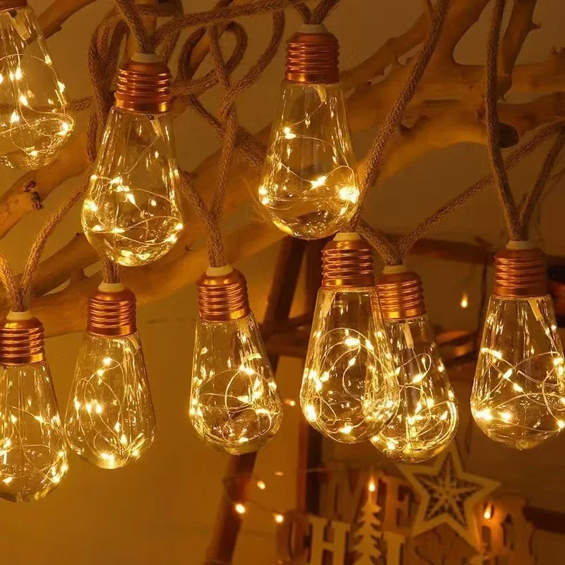 Solar LED Patio String Lights 2