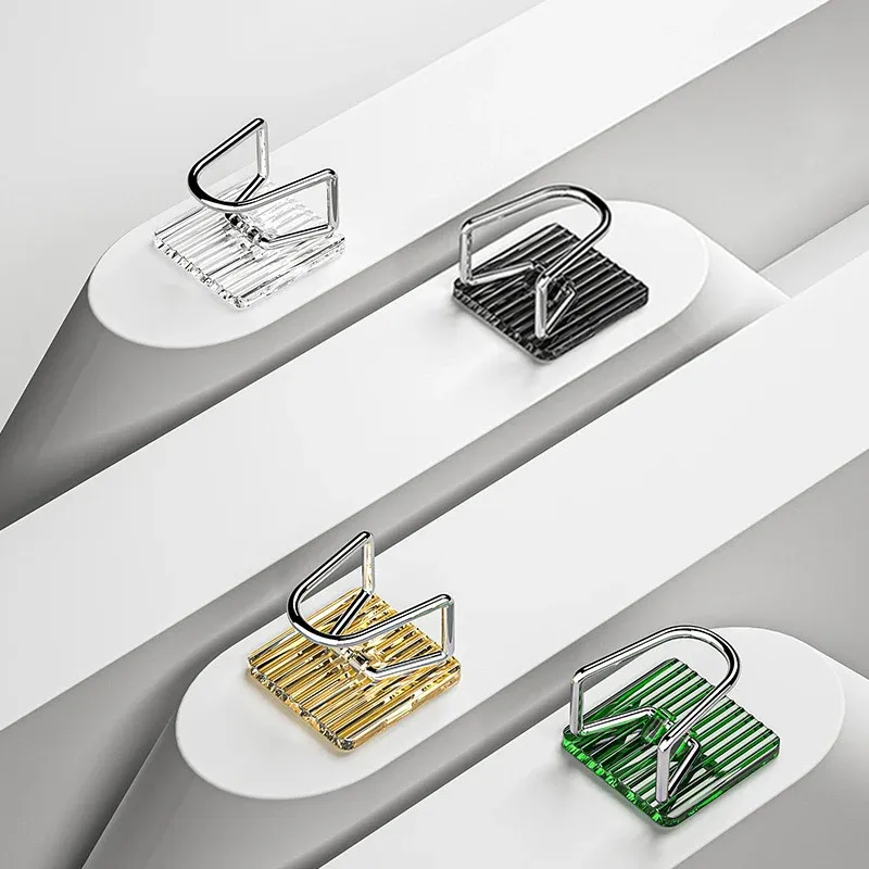 Acrylic Adhesive Sink Sponge Holder Caddy 6