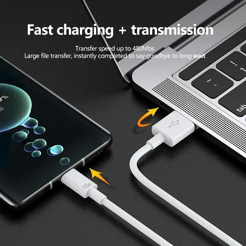 120W Super Fast USB-C Charging Cable 5