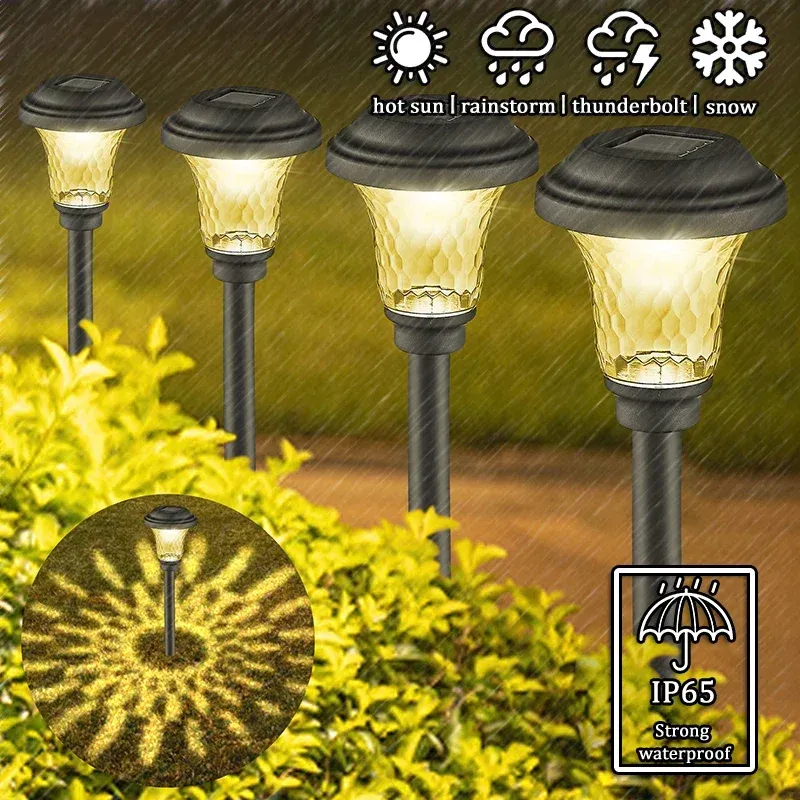 Solar Garden Path Lights 1