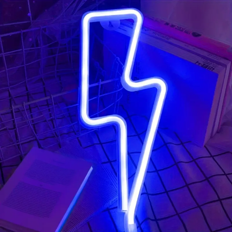 Lightning Neon LED Wall Light 4
