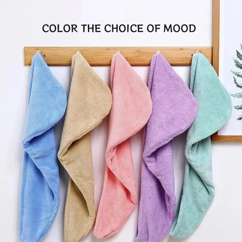 Microfiber Hair Towel Wrap Turban 6
