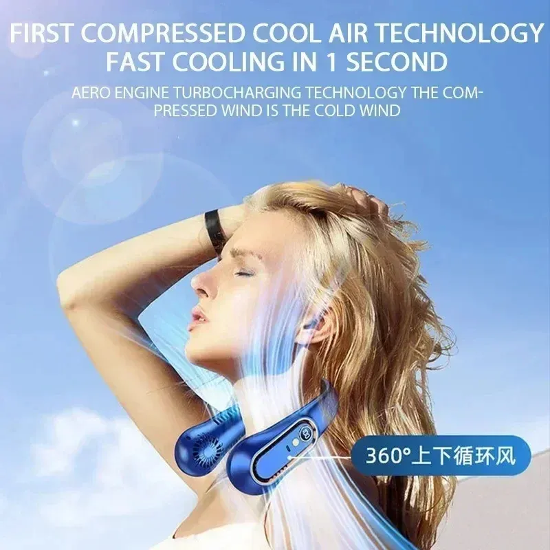 Lenovo Portable Bladeless Neck Fan 2