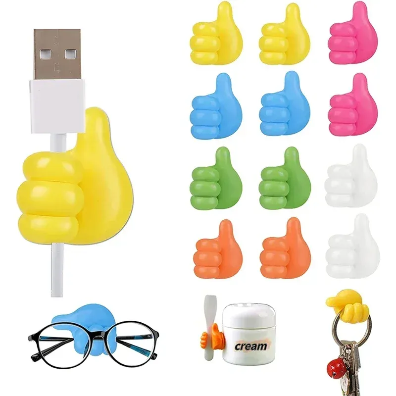 50pcs Silicone Cable Clips 2