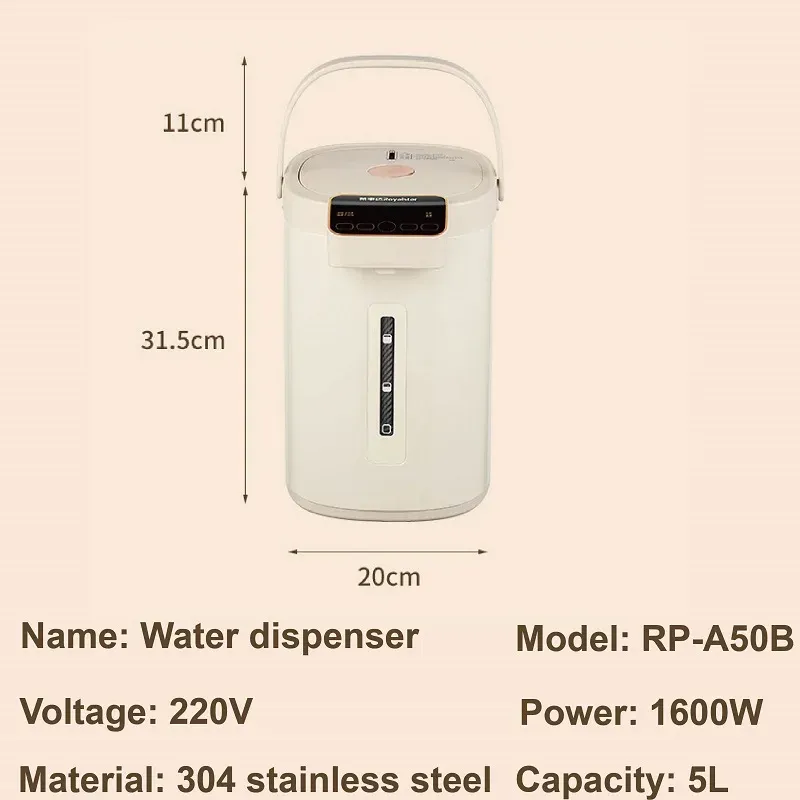 5L Smart Electric Kettle with Temp Control 6