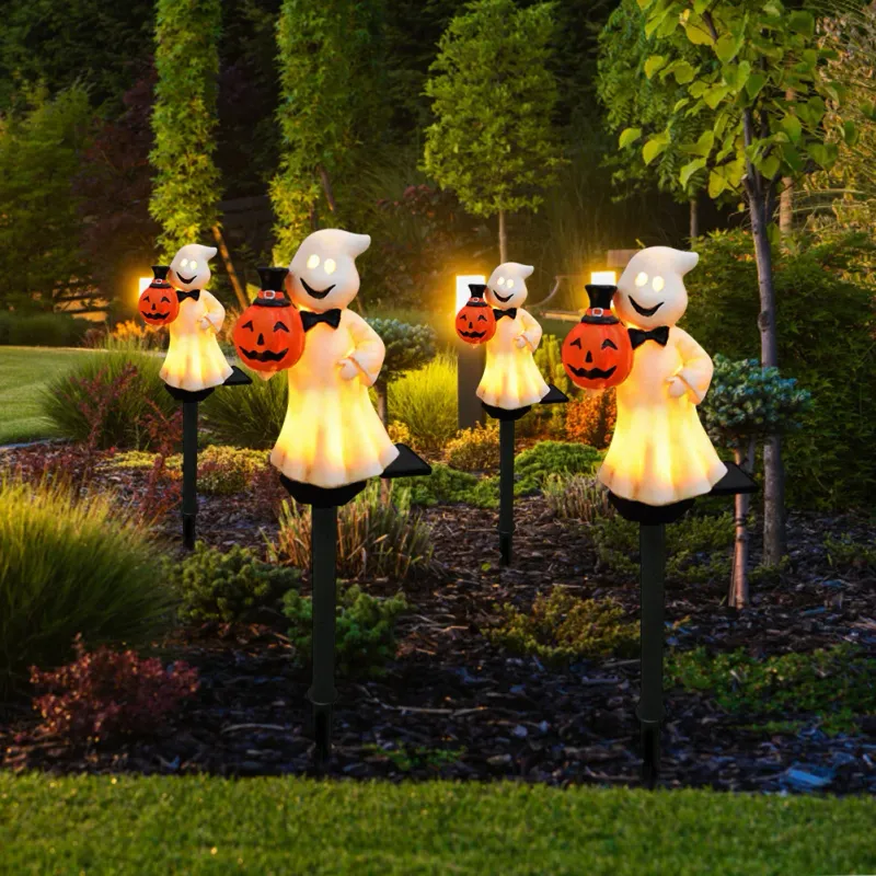 Halloween Ghosts Solar Pathway Light 5