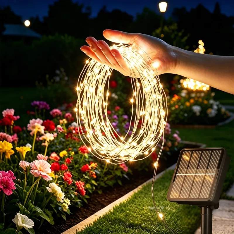 Solar LED String Lights Outdoor 1