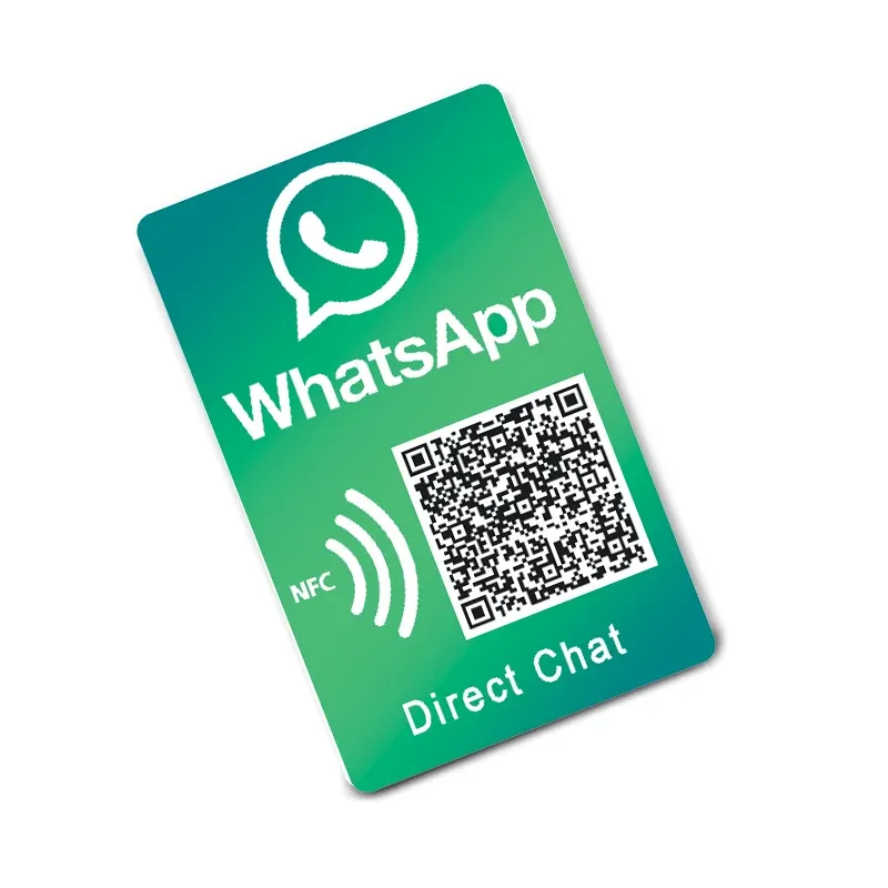 Custom NFC & QR Code Review Cards 5