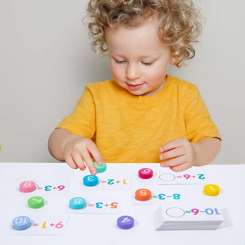 Montessori Math Toys Card Game 2