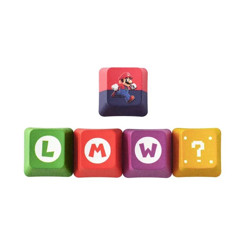 Luigi Cosplay Keycaps 5-Piece Set 2
