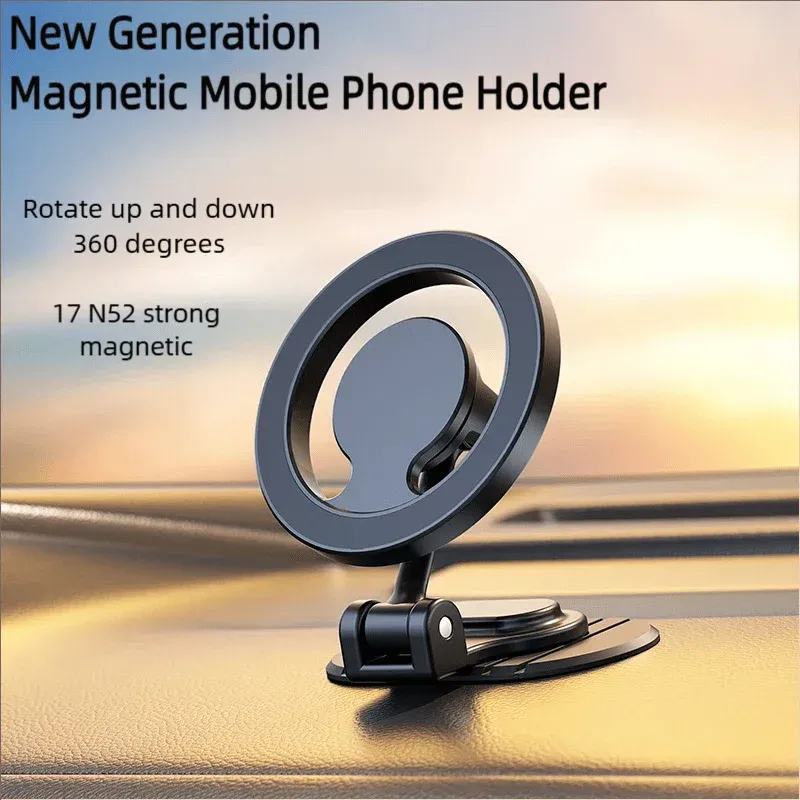 All-Metal Magnetic Car Phone Holder 4