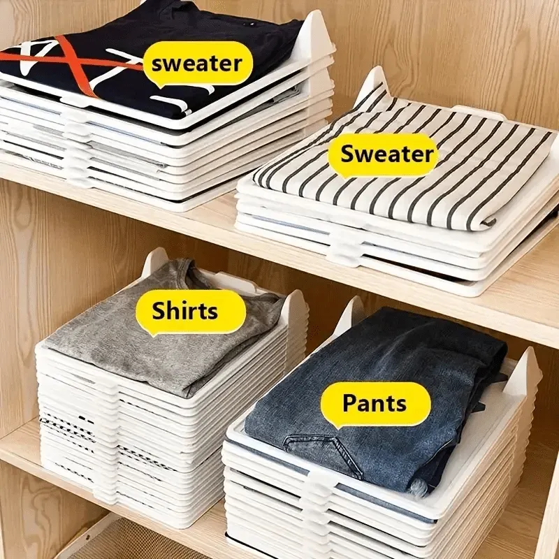 Stackable Closet Storage Divider Board 5