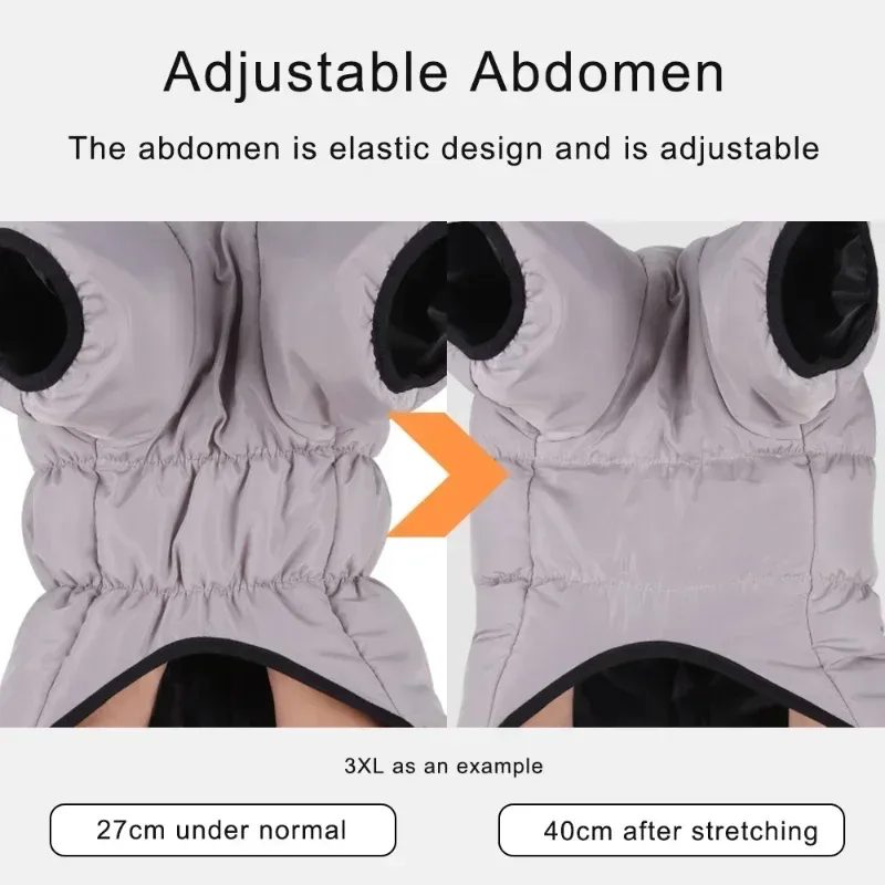 Winter Reflective Dog Jacket 5