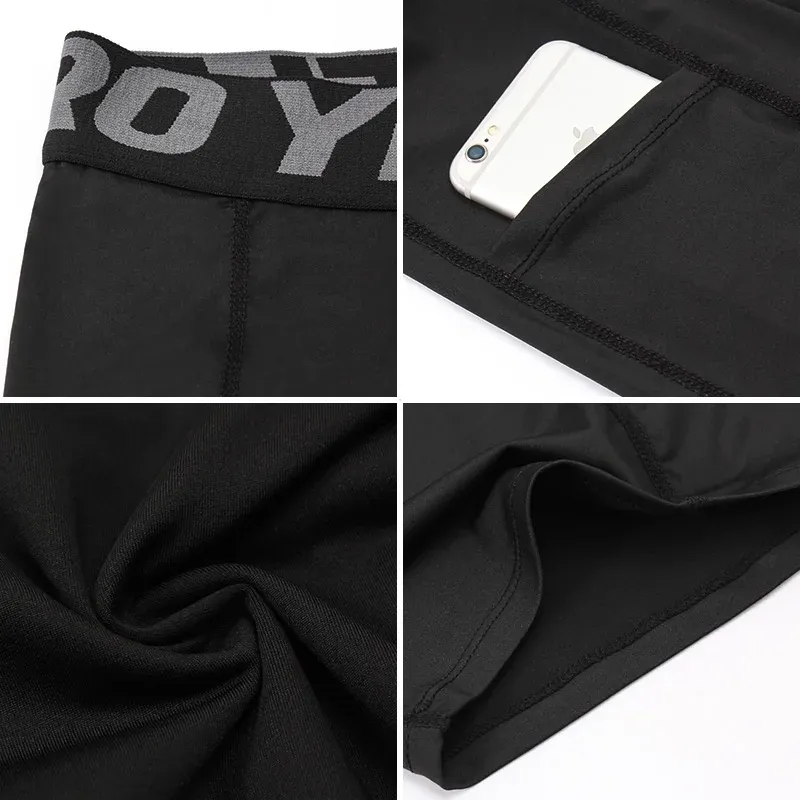 Compression Running Shorts with Pocket 6