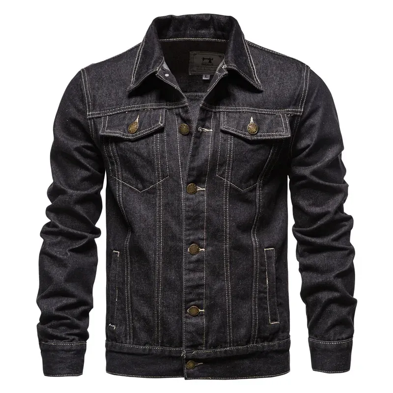 Men's Slim Fit Denim Jacket 5