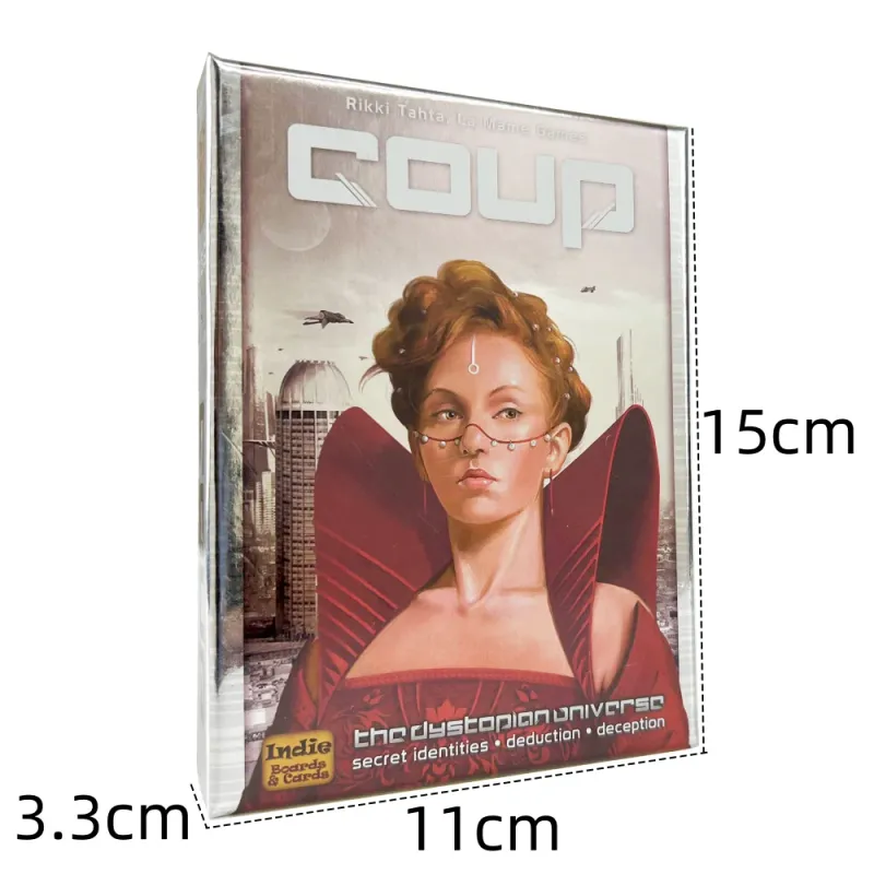 Coup Bluffing Strategy Card Game 3