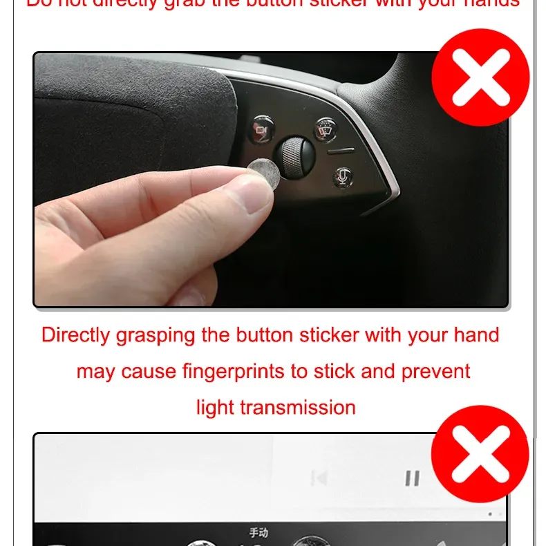 Tesla Model Y/3/X/S Sticker & Protector Kit 5