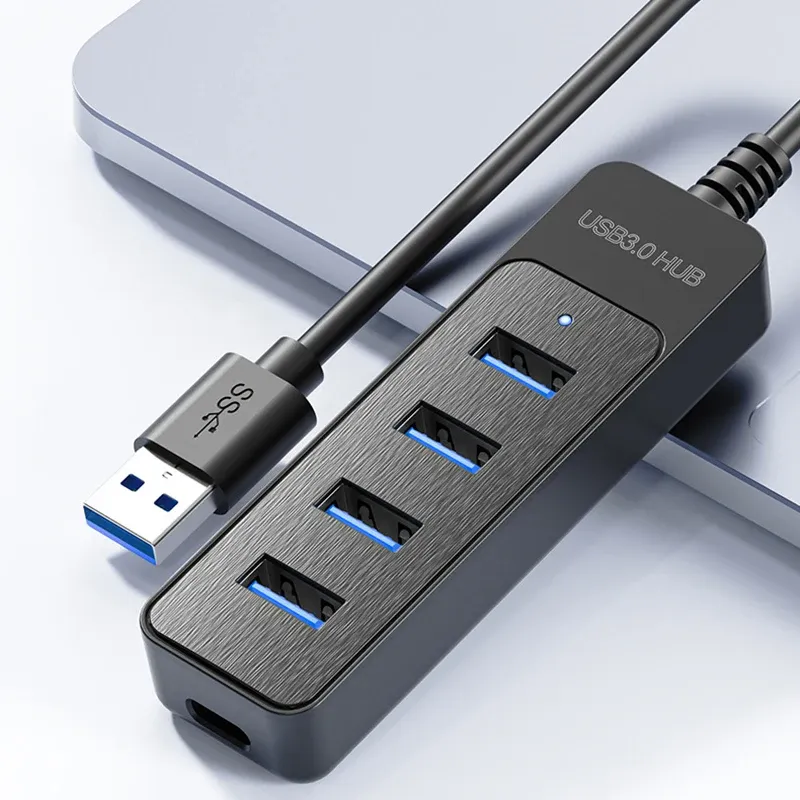 4-Port USB-C Hub with Power Adapter 2