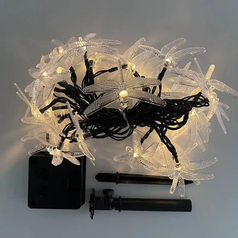 Solar Dragonfly Fairy Lights 1