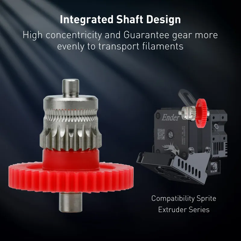 Sprite Extruder Gear Upgrade Kit 5