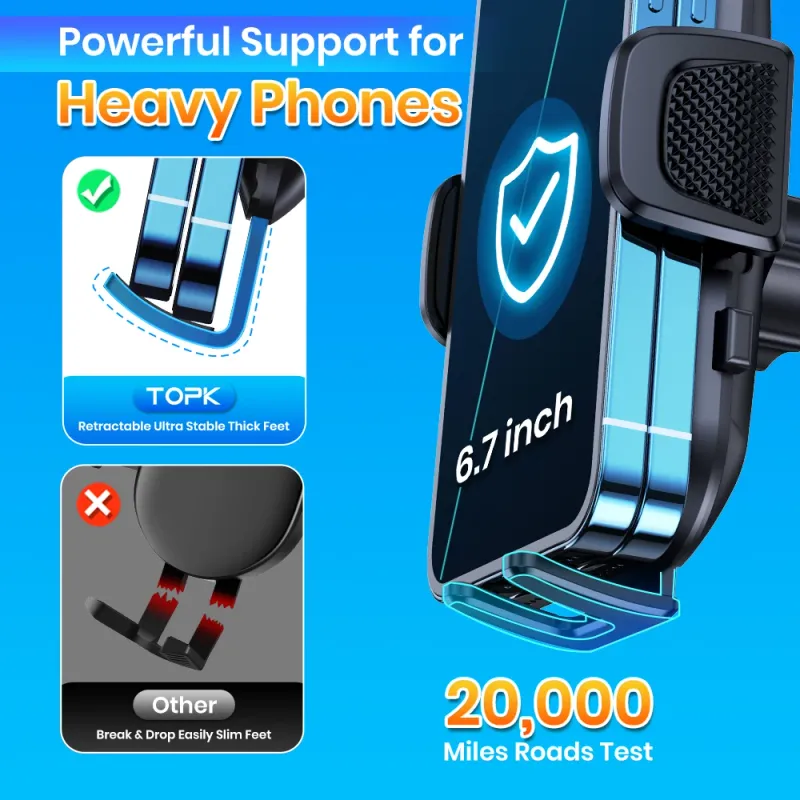 TOPK Car Phone Holder Mount 6