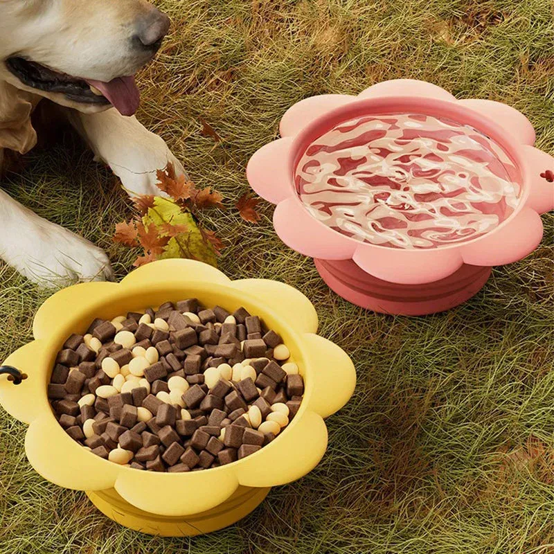 2-in-1 Silicone Pet Water Bottle 4
