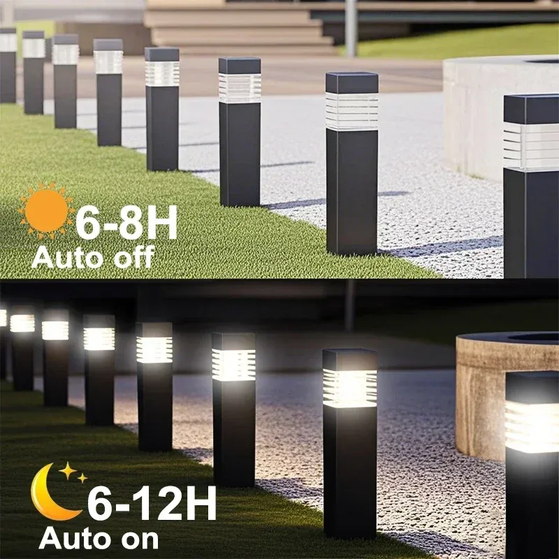 Solar Square LED Pathway Lights 3