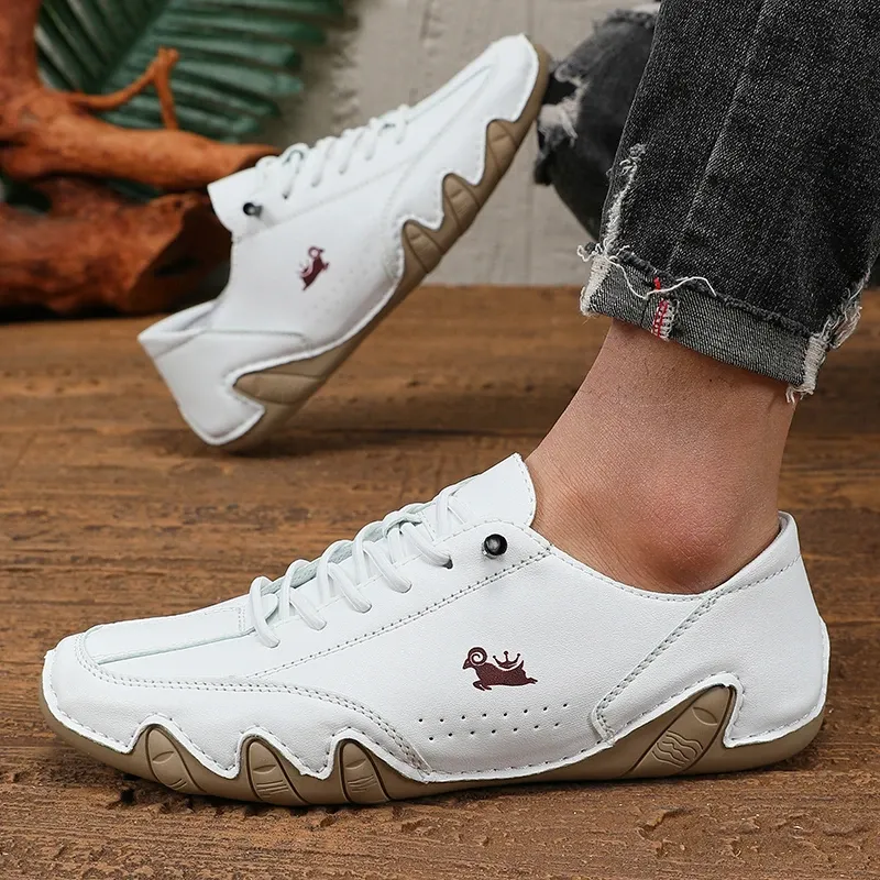 Men's Soft Sole Leather Sneakers 5