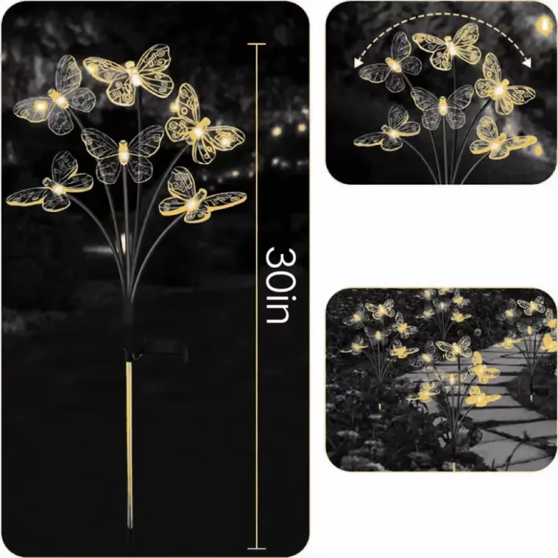 Solar Butterfly Stake Lights 5
