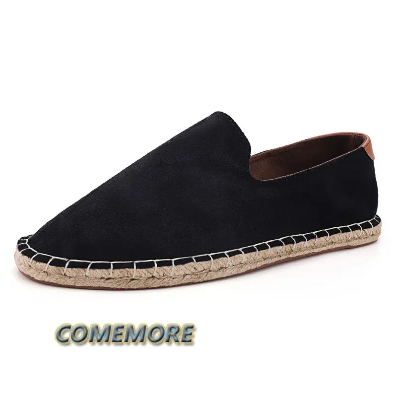 Men's Linen Espadrilles Loafers 4