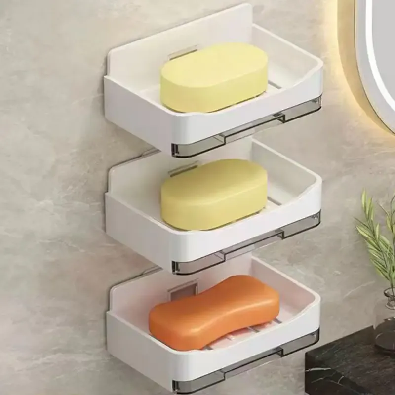 No-Drill Wall Soap Dish Holder 5