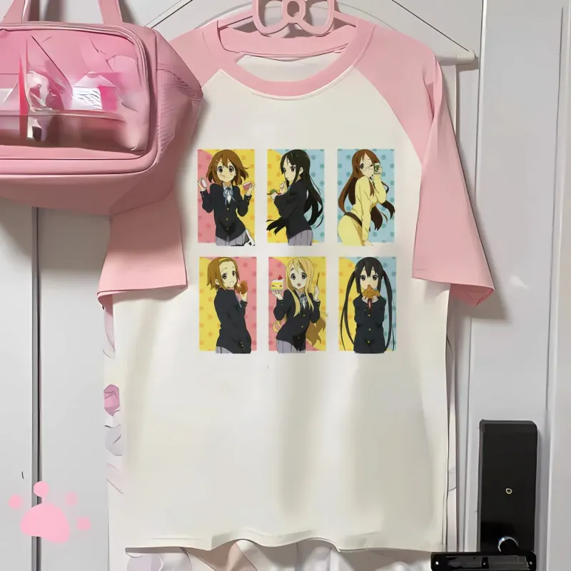 K-On! Women's Graphic Tees 4