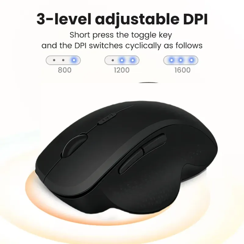 Dual-Mode Wireless Rechargeable Mouse 4