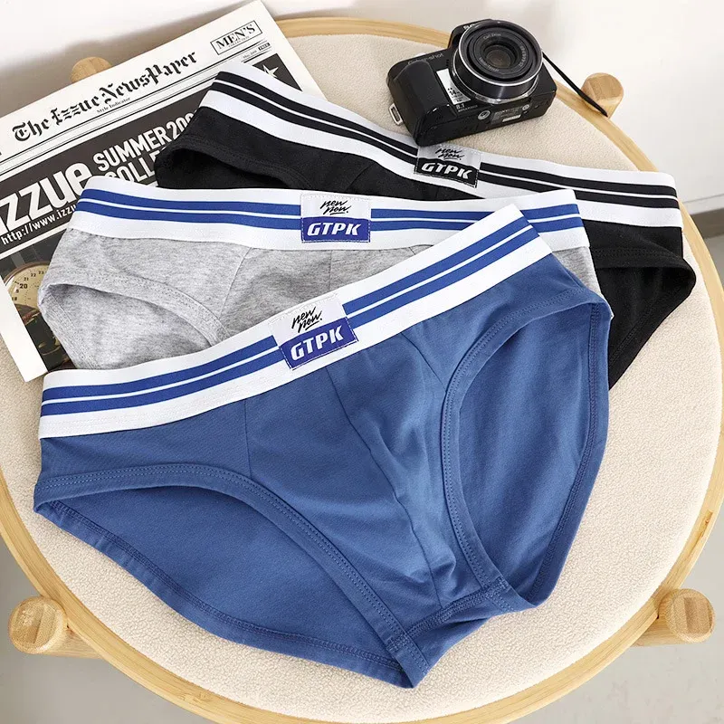 Men's Cotton Triangle Brief Underwear 1