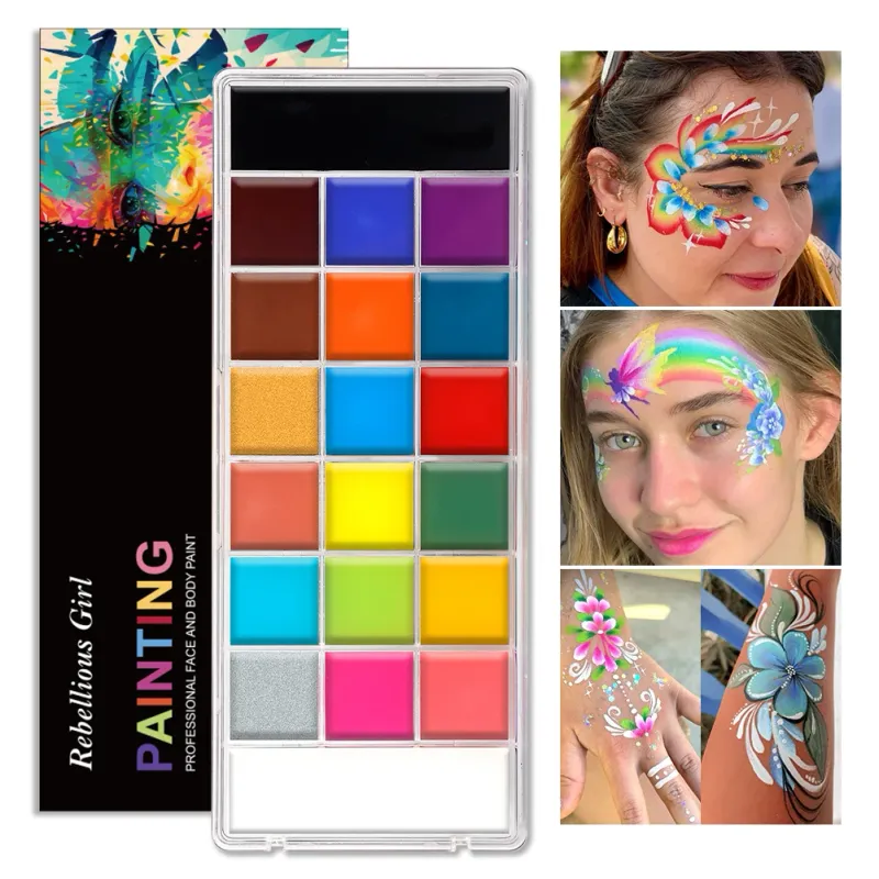 12/20 Color Face & Body Paint Palette 1